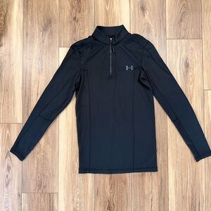 Under Armour ColdGear 1/4 Zip Black Performance Pullover Women’s S
